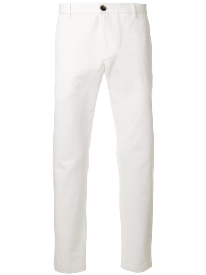 Gucci Classic Slim Chinos - White