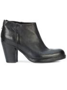 Sartori Gold Back Zip Ankle Boots - Black