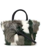 Diesel Furry Tote - Green