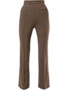 G.v.g.v. Tailored Slim Leg Trousers - Brown