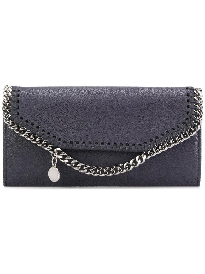 Stella Mccartney Falabella Continental Wallet - Blue