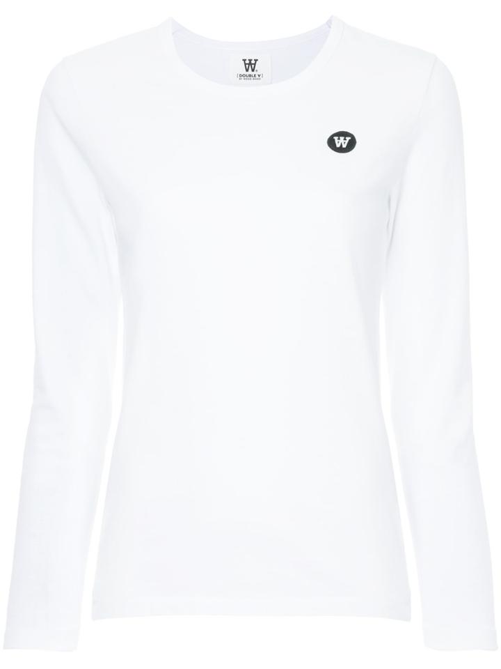 Wood Wood Moa Long Sleeve Tee - White
