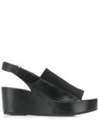 Hogl Wedged Sandals - Black