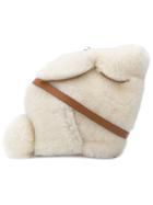 Loewe Shearling Bunny Mini Bag - White