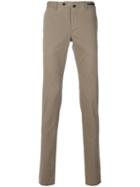 Pt01 - Classic Chinos - Men - Cotton/spandex/elastane - 40, Nude/neutrals, Cotton/spandex/elastane