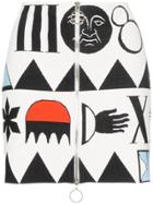Rudi Gernreich Symbol Graphic Jacquard Mini Skirt - Black