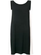 Antonelli Contrast Side Panel Dress - Black