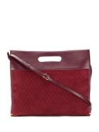 Saint Laurent Monogram Sac De Jour Tote - Red