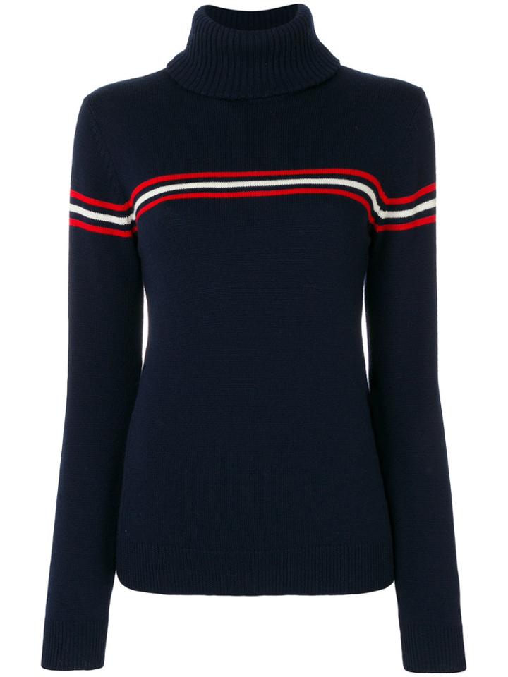 Perfect Moment Orelle Turtle Neck Sweater - Blue