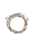 M. Cohen Beaded Bracelet, Men's, Size: Large, Green