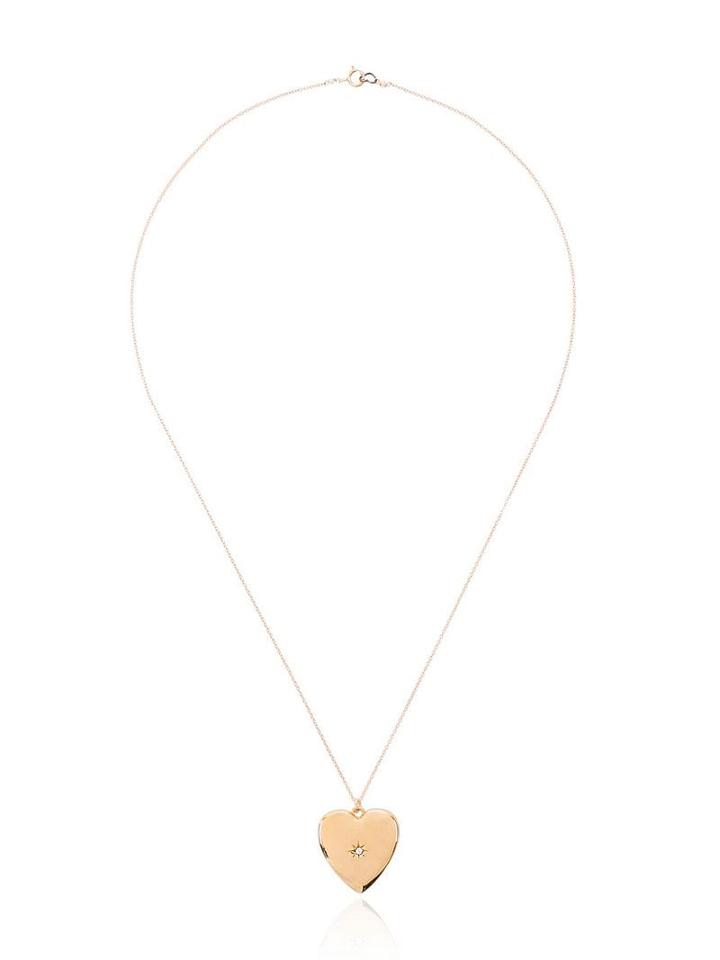 Sasha Samuel Anouk Heart Gold-plated Locket Necklace - Metallic