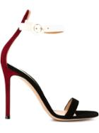 Gianvito Rossi Portofino Sandals, Women's, Size: 39, Black, Suede/leather