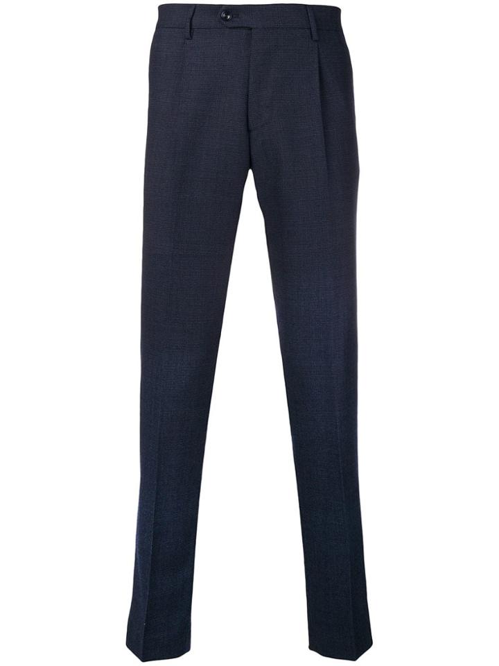 Berwich Classic Tailored Trousers - Blue