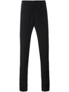 La Perla 'dress Code' Trousers, Men's, Size: Medium, Black, Cotton/spandex/elastane/acetate/silk