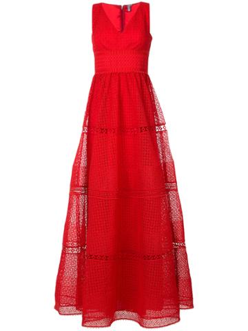 Copurs Sleeveless Gown - Red