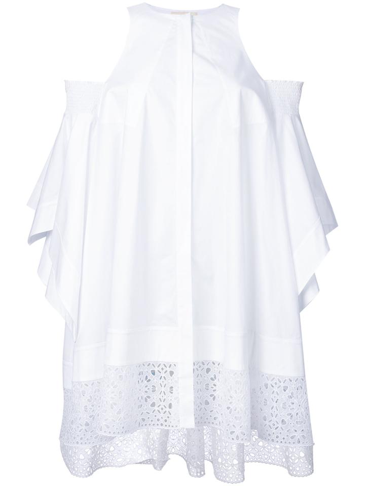 Antonio Berardi Oversized Cut-out Shirt - White