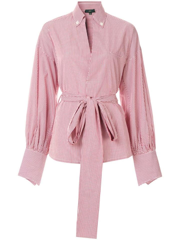 Jejia Belt Shirt - Red