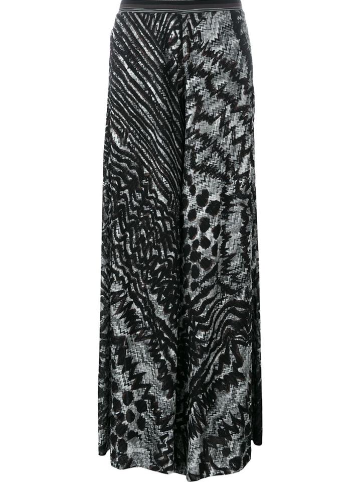 Missoni Patterned Knit Palazzo Trousers - Black