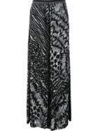 Missoni Patterned Knit Palazzo Trousers - Black