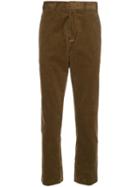 Nº21 Corduroy Straight-leg Trousers - Brown