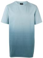 Jil Sander - Gradient T-shirt - Men - Cotton - Xl, Blue, Cotton