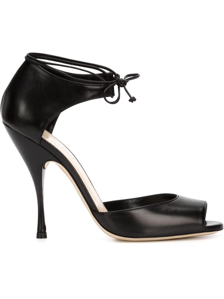 Nina Ricci Lace Fastening Sandals