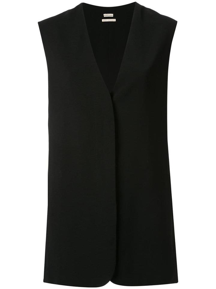 Hermès Pre-owned Hermes By Margiela Sleeveless Jacket - Black