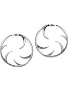 Shaun Leane Multi Cat Claw Hoop Earrings - Metallic