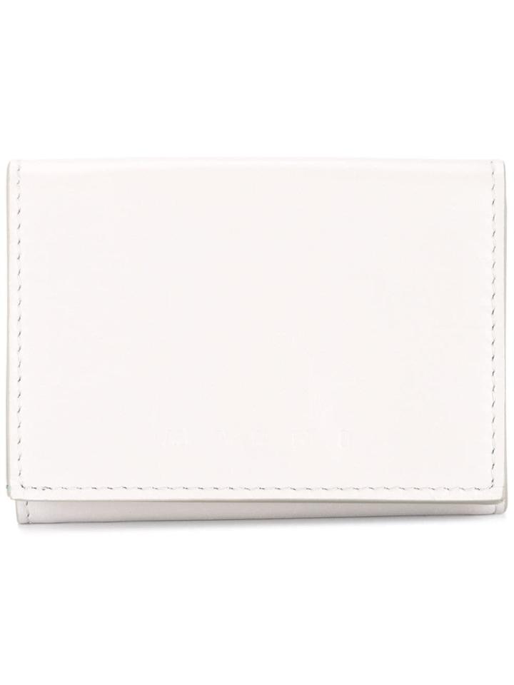Marni Snap Button Wallet - Grey