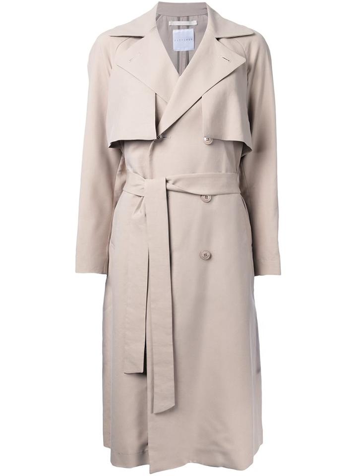 Cityshop Classic Trench Coat, Women's, Size: 36, Brown, Cotton/cupro/tencel