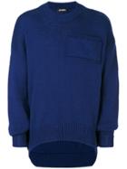 Raf Simons Chest Pocket Jumper - Blue