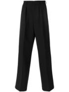 Ami Alexandre Mattiussi Wide Leg Tailored Trousers - Black