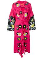 Yuliya Magdych Loves Me Embroidered Dress - Pink