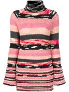 Missoni Knitted Turtle Neck Sweater - Multicolour