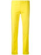 P.a.r.o.s.h. Candela Stripe Trousers - Yellow & Orange