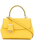Michael Michael Kors - Foldover Crossbody Bag - Women - Leather - One Size, Yellow/orange, Leather