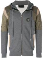 Philipp Plein Ansya Hoodie Sweatjacket - Grey