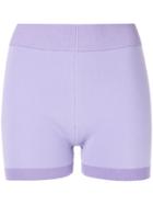 Nagnata Yoni Mini Compression Shorts - Purple