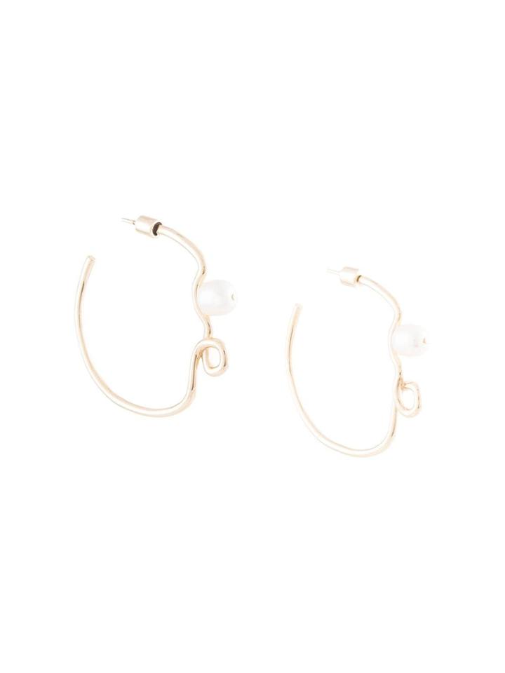 Meadowlark 9kt Yellow Gold Clio Hoop Earrings