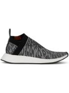Adidas Originals Leopard Nmd Cs2 Primeknit Sneakers - Black