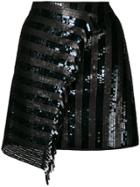 Dorothee Schumacher Sequinned Asymmetric Skirt - Black