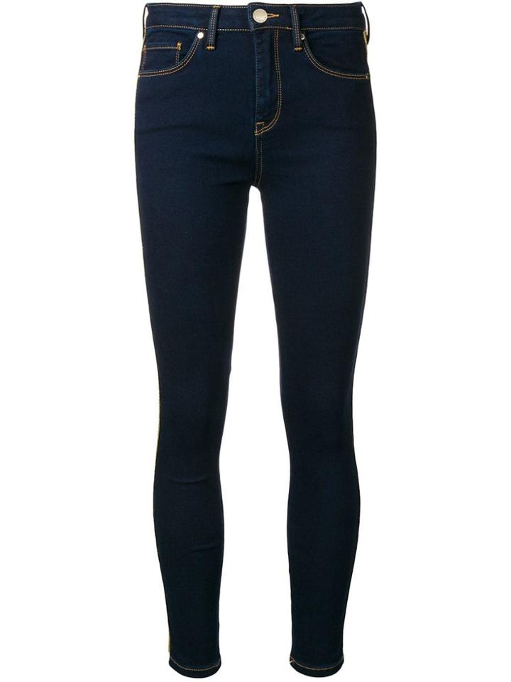 Tommy Hilfiger Stripe Detail Skinny Jeans - Blue