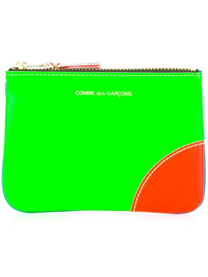 Comme Des Garçons Wallet New Super Fluo Purse - Blue