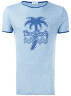 Marc Jacobs Tropical Print T-shirt - Blue