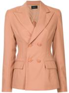G.v.g.v. Double Breasted Blazer - Nude & Neutrals