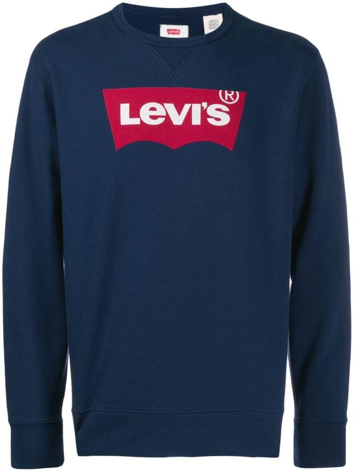 Levi's Logo Print Sweatshirt - Blue