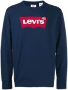 Levi's Logo Print Sweatshirt - Blue