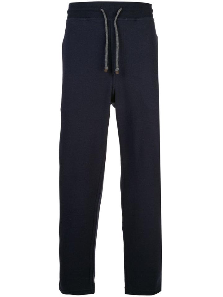 Brunello Cucinelli Drawstring Joggers - Blue