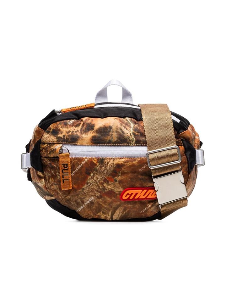 Heron Preston Multicoloured Ctnmb Camouflage Print Padded Cross Body