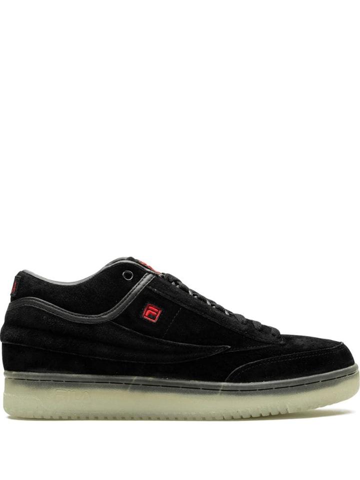 Fila X Ghostbusters T-1 Mid Sneakers - Black
